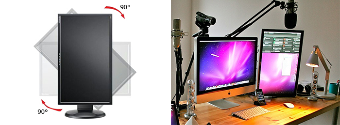монитор pivot фото